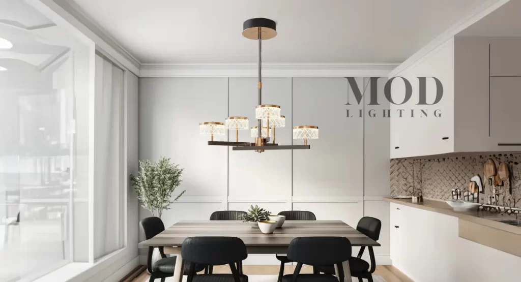 Right Chandelier Based on Your Dining Room Size