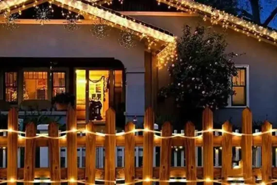 Solar Rope Lights Outdoor