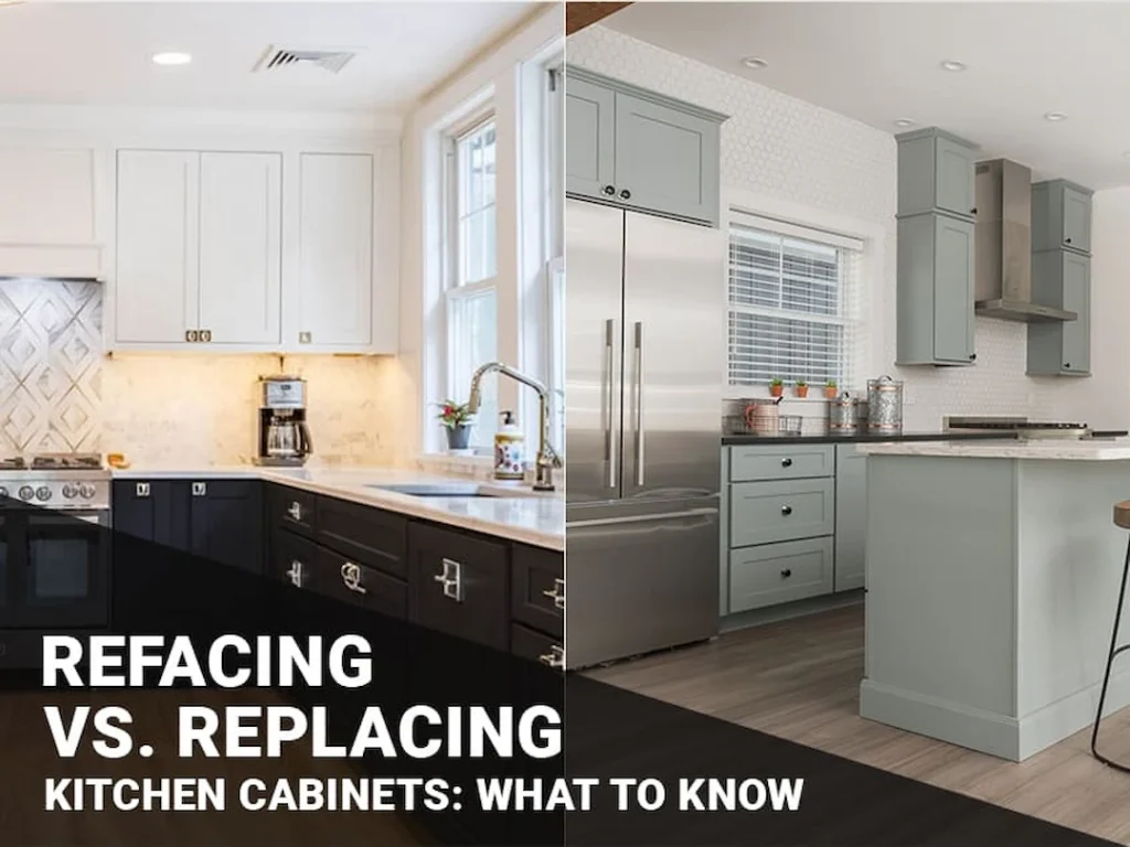 Cabinet Refacing vs Cabinet Replacement Cabinet Refacing vs Cabinet Replacement