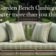 Garden Bench Cushions